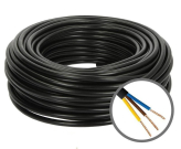 Kabl TEL H03VV-F (PP/L-Y) 3x0.75 crni