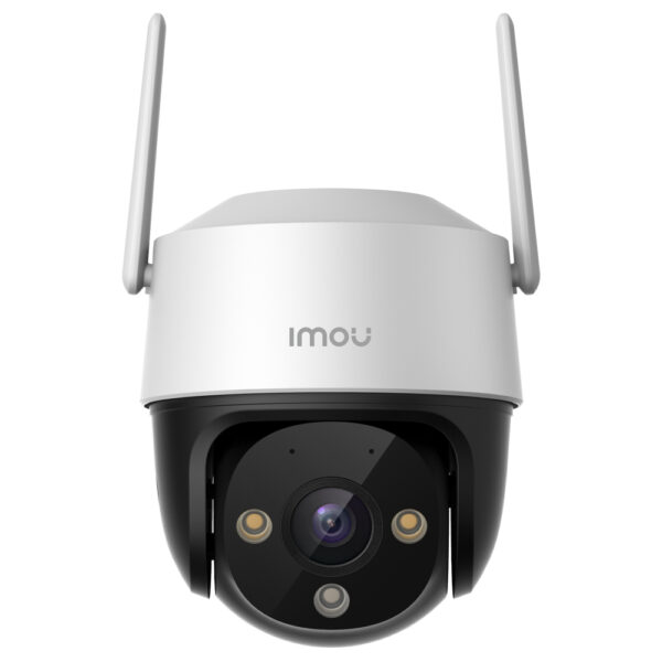Imou IPC-S7CP-3M0WE IP WiFi 3MP PT IC kamera; Imou Cruiser 2C; IC 30m + beli LED, 3.6mm, ImouSense; Mikrofon, Zvučnik, Sirena, MicroSD card slot, plastika, IP66