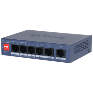 Dahua CS4006-4ET2GT-36 Cloud upravljivi Layer 2 PoE 4-portni switch sa 2 gigabitna uplink-a