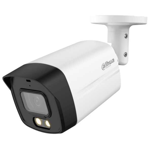Dahua HAC-HFW1509TLM-A-LED-0360B-S2 4u1 5MP Real Ttime bullet Full Color kamera; Lite serija; Bele LE diode 40m; Kućište od metala i plastike; 3.6mm objektiv; Mikrofon; IP67