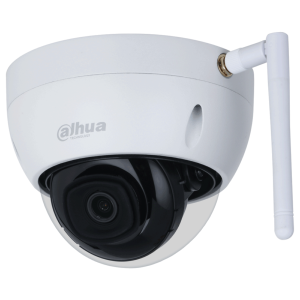 Dahua IPC-HDBW1430DE-SW-0280B Wi-Fi 4MP IP anti-vandal dome IC kamera; Wi-Fi serija; 2.8mm; IC 30m; IP67; IK10; Micro SD Slot; Wi-Fi