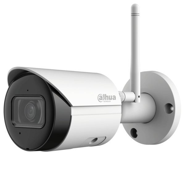 Dahua IPC-HFW1230DS-SAW-0280B Wi-Fi 2MP IP bullet IC kamera; Wi-Fi serija; 2.8mm; IC 30m; IP67; Micro SD Slot; Wi-Fi; Mikrofon