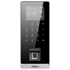 Dahua ASI2212H-W Mrežni/WiFi kontroler sa kombinovanim čitačem kartica, čitačem otiska prsta, tastaturom i displejom 2.4 inča (240x320 px)