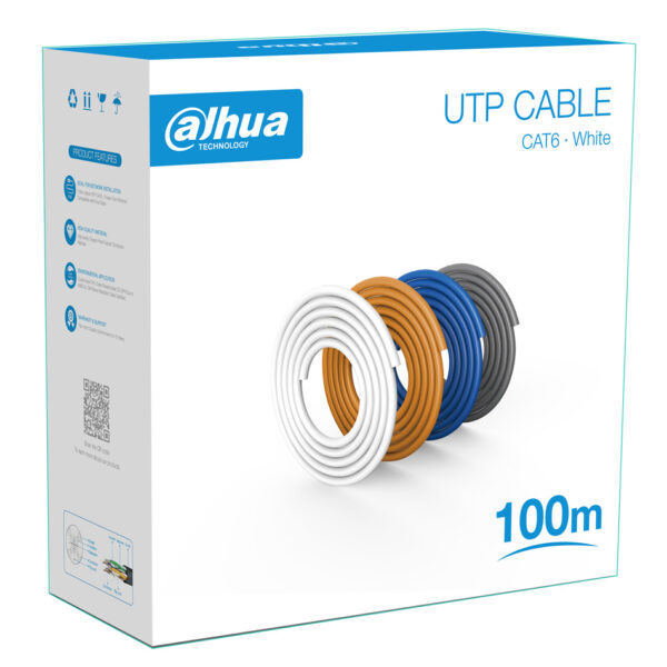 Dahua PFM920I-6U-C-100 CAT6 UTP kabl, kartonsko pakovanje 100m, 23AWG, OFC